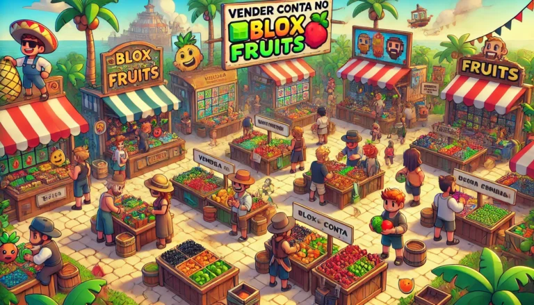 Como ganhar dinheiro vendendo a conta no Blox Fruit